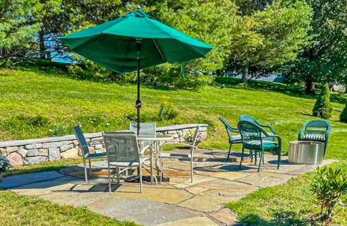 Winter Harbor House | Charming Coastal House with Cozy Living Spaces and Outdoor Firepit