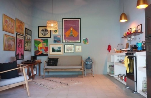 Lo de Marcos House | Colorful home with Palapa Terrace & large green space in the Heart of the Pueblo