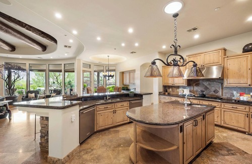 North Scottsdale House | Custom Southwest Dream Home with Pickleball Court and Resort-Style Setting!