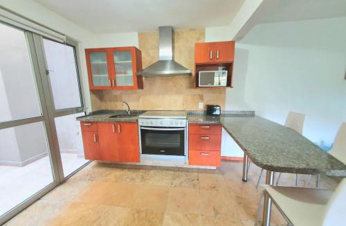 Bosques de las Lomas Apartment | Depa en Bosques de las Lomas con lindo jardin