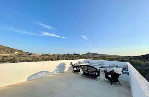 Los Zacatitos House | Desert Zen with Pool, Rooftop, and Glamping Tent