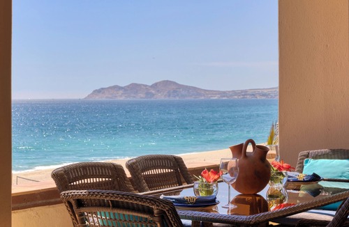 San Jose del Cabo Condo | Direct Beachfront with amazing views in Luxurious and Private 5 star villa!