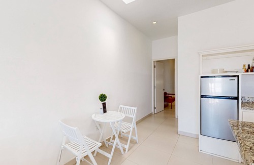 La Paloma House | Dog-friendly suite with hot tub, kitchenette, heated outdoor pool, private patio
