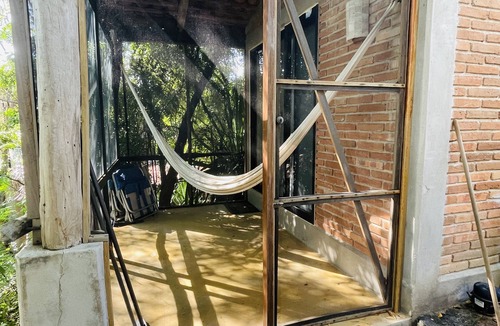 Cuatunalco House | Double Bed, Queen size, small kitchen, terrace, wi fi air condition quiet