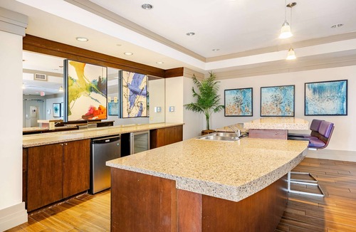 Downtown Apartment | Downtown Silver Spring Walkable Metro Skyline Balcony Corner Suite Luxe Pad