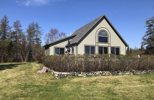 Jonesport House | Dramatic Ocean views from every room of this cozy post&beam Oceanfront property.