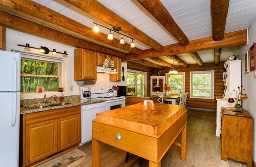 Skyland Cabin | Eagle's Rest Lodge with Pond & Creek; Private but Convenient