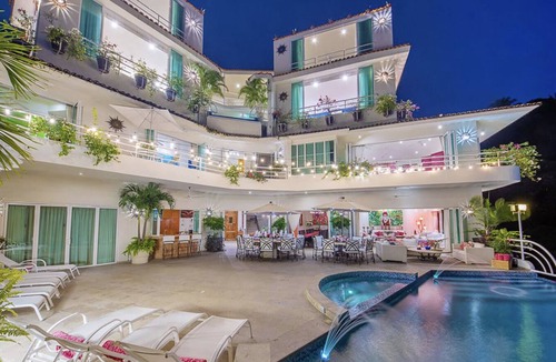 Colonia 5 de Diciembre Villa | Enjoy 10% OFF In NYE`S - 7 Level`s House With Ocean Views In Puerto Vallarta!