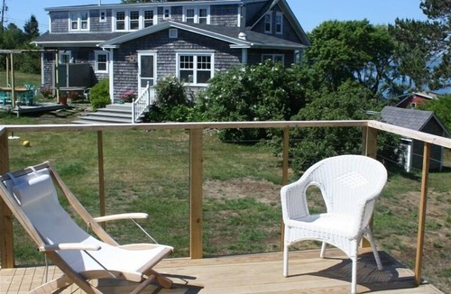 Mid-Coast and Islands Apartment | Enjoy breathtaking sunsets from this newly renovated studio on Bailey Island