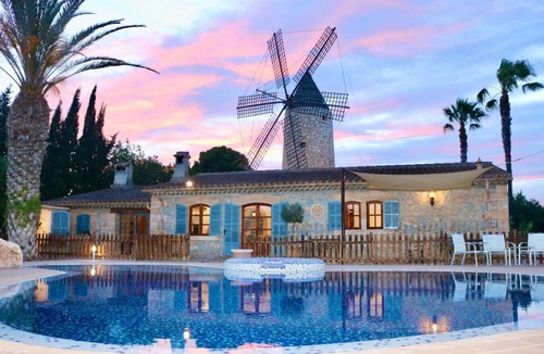 Consell Villa | Es Molí d`en Mig, jacuzzi, pool and barbecue