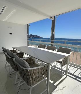 Cala Apartment | Esmeralda, Benidorm Beachfront Poniente, 1st line Frontal Seaview, Ocean Terrace
