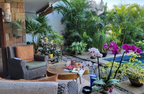 Conchas Chinas Condo | Excellent residence for a holiday. own pool, BBQ, grounds with view of the Bay