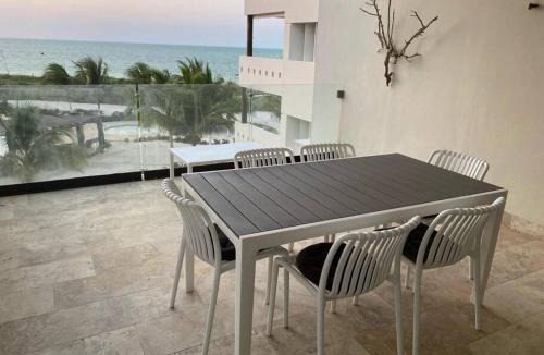 Telchac Puerto Apartment | Exclusivo departamento frente al Mar en Kinuh