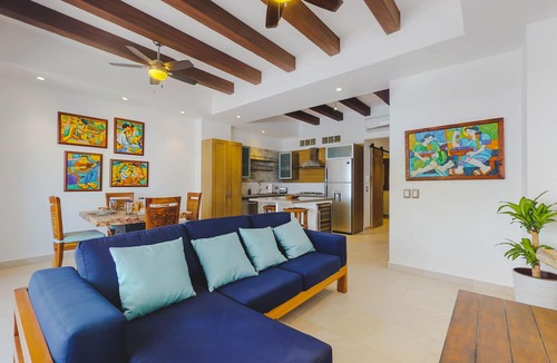 Emiliano Zapata Condo | Extraordinary condo in Urban complex! 2BD Condo for rent in Old Town, Puerto val