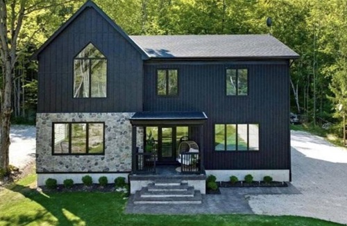 Big Bay House | Farmhouse chic on Georgian Bluffs, where luxury meets comfort.