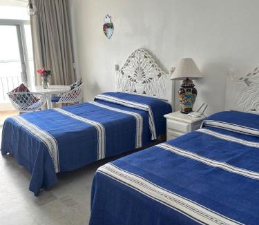 Las Hadas Apartment | Frente al mar, comodo y familiar en Playasol Manzanillo