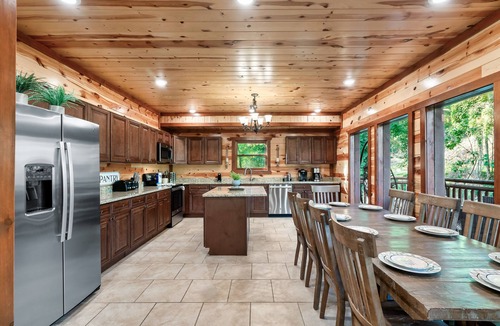 Chalet Village North Cabin | Glorious Mountain Lodge w/Pool, Theater & Hot Tub