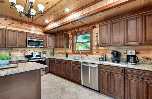 Chalet Village North Cabin | Glorious Mountain Lodge w/Pool, Theater & Hot Tub