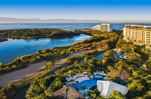 Nuevo Vallarta Condo | Grand Luxxe Villa Golf, Spa, Gym-Available for PGA Mexico Open 2024