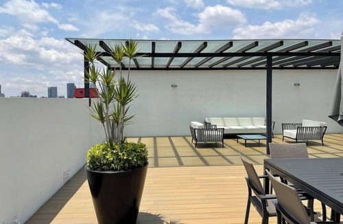 Roma Sur Apartment | Great location, pool, rooftop, gym, 24/7 security
