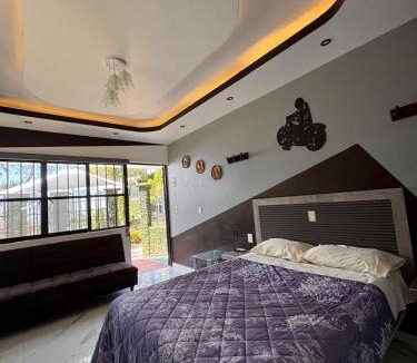 Cuetzalan del Progreso Apartment | Habitación Verde Amanecer