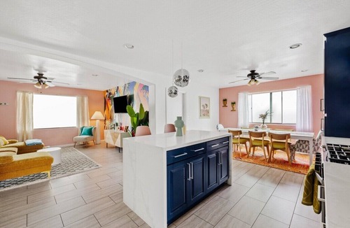 New Northtown House | Heated Pool! Game Room + Mountain View + KING Beds