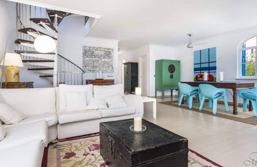 Urbanizacion S'Estanyol House | Holiday Home 'Buda Blau' with Sea View, Wi-Fi and Air Conditioning