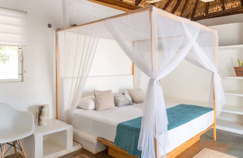 Los Tamarindos Villa | Incredible Beachfront Home with Private Patio and Pool with BBQ