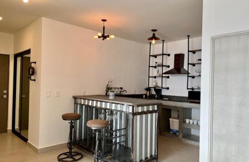 Monterrey Apartment | Industrial stylish 3-br. apartment & city views in front of Parque Fundidora & Arena Mty