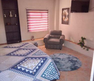 El Oasis Valsequillo House | Jardín Quinta Las Fuentes Cabañas, Valsequillo. PUEBLA