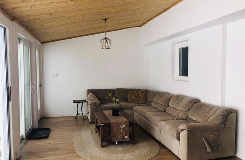 Fort Kent Mills Cottage | Lakefront Cottage on Long Lake with direct ITS access