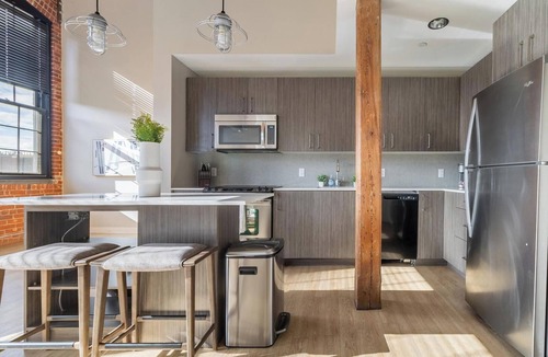 Prospect Hill Apartment | Landing | Chic 2BD, Courtyard, Game Room