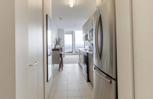 Downtown Hartford Apartment | Landing | Stylish Studio, Gym