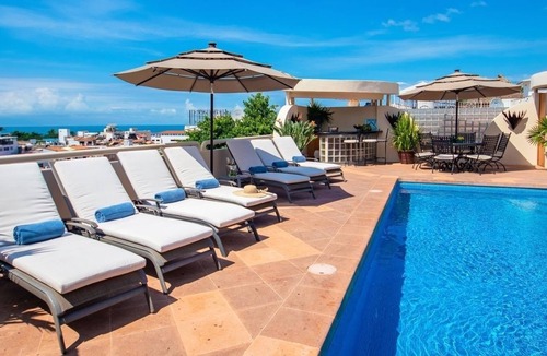 Downtown Puerto Vallarta Villa | Large walk to town and beach villa in downtown Puerto Vallarta with pool, jacuzzi and views