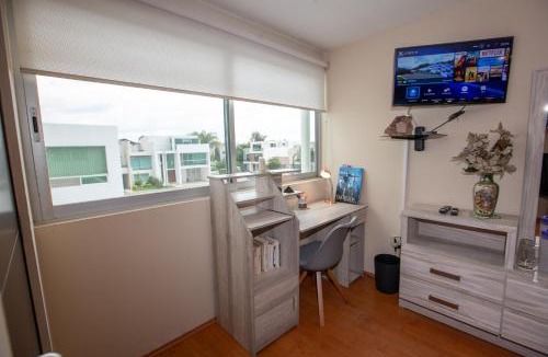 Lomas de Angelopolis House | Loft con sala, desayunador y baño
