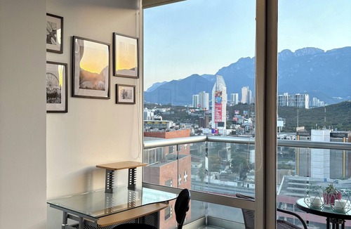 San Jeronimo Apartment | Loft confortable con vista espectacular a Sierra Madre a solo 5 min San Pedro