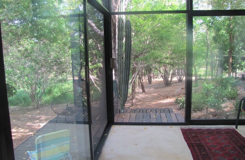 Salchi House | Loft, Queen and single bed, kitchen-dining room-outside terrace