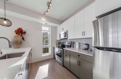 Downtown Minneapolis Apartment | Loring Park King Suite | Rooftop & Stadium