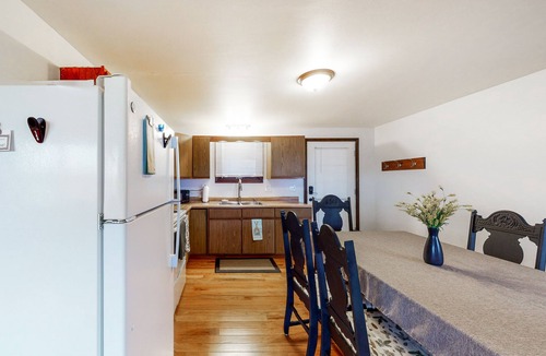 Weeks Mills House | Lovely dog-friendly lakefront abode with firepit, swimming dock, and fast WiFi