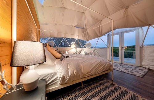Marble Falls Cabin | Luxurious Dome for Unforgettable Stays in Burnet, Texas