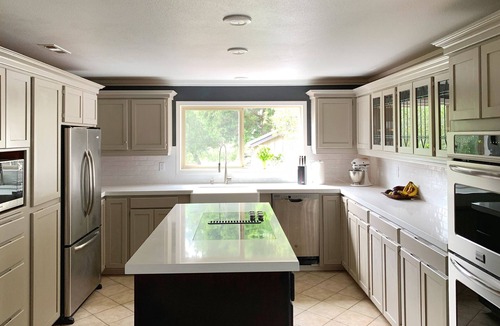 Langlois House | Luxurious Getaway on the Lake with hot tub, pool table, boat dock, covered porch