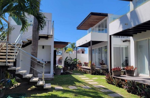 Los Pascuales Resort | Luxurious Surf Resort in Pascuales Mexico - Room #3 Private - On the Beach
