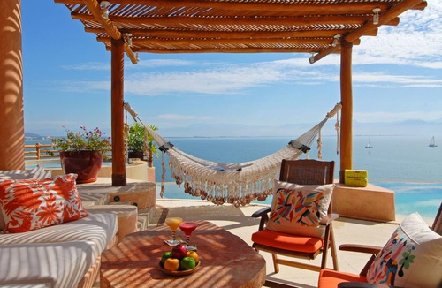 La Cruz de Huanacaxtle Villa | . Luxury 5 Bedrooms, Ocean Front Villa with beach access.