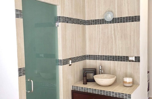 Puerto Juarez House | LUXURY HOUSE WITH PRIVATE SWIMMING POOL, AND GRILL.NEAR THE BEACH