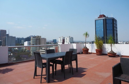 Granada Apartment | Luxury Industrial-style with Balcony in Polanco, Mexico City.