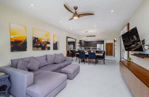 Bajio Apartment | Marina Residences 2 bed + 2 bath pool & canal view
