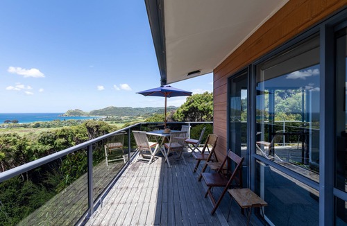 Tryphena House | Medland Magic-enjoy privacy, views and the beach