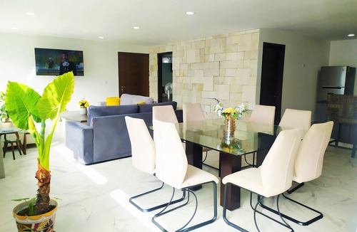 Puebla Apartment | Moderno Departamento en Cholula, Puebla. Ideal Para Familias o Para Trabajo