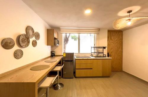 La Cruz Apartment | Modern Apt with Workspace in Central Queretaro