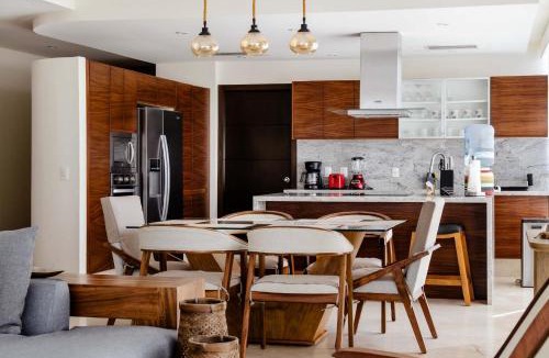 Las Jarretaderas Apartment | Modern Corner Apartment Seibal - Vidanta